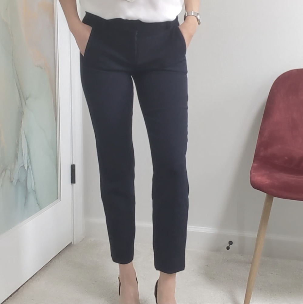 J. Crew Navy Pants Size 0